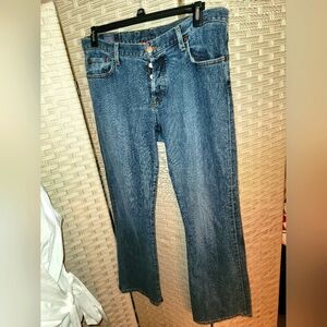 Lucky Brand 14 Straight Leg Button Fly Jeans